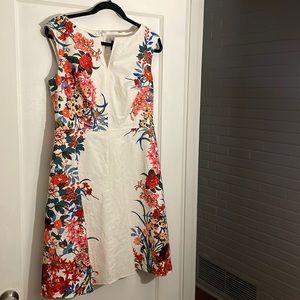 US 12 Adrianna Papell floral dress.